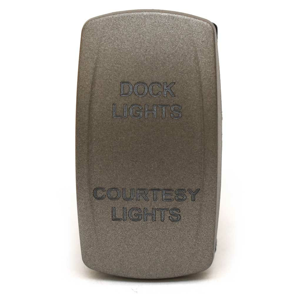 Carling On/Off/On Contura V Boat Rocker Switch | Dock / Ctsy Lts 7 Spade