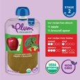 thumbnail image 4 of Alimento para bebés Plum Organics Stage 2, fruta y verdura, 120 ml x 18, 4 of 8