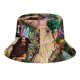 thumbnail image 5 of Los Twits Sombrero bucket para adultos, gorra de protección solar, sombrero de pescador plegable para viajes al aire libre, pesca y actividades de verano, 5 of 6