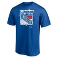 thumbnail image 2 of Men's Blue New York Rangers Snow Logo T-Shirt, 2 of 4
