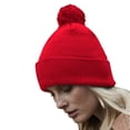 thumbnail image 3 of Beechfield  Adult Snowstar Organic Cotton Beanie, 3 of 3