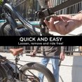 thumbnail image 3 of Bike Nook Turbo Support & Support Vertical de Rangement - le Support Vertical Original pour Vélo pour Rangement de Garage et Utilisation Intérieure et Extérieure, Accessoires Parfaits pour Petits Espaces, Sans Perçage, 3 of 6
