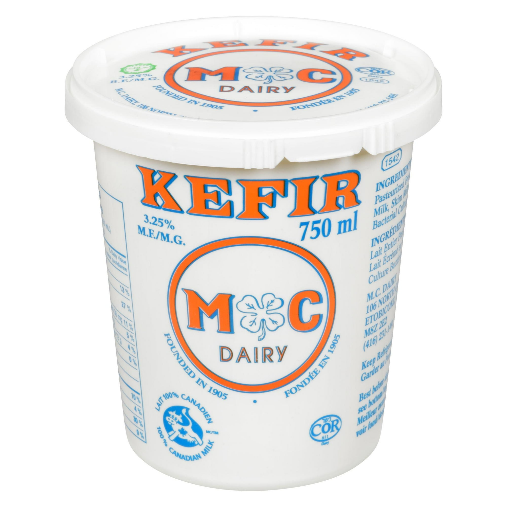 Kéfir à M.G. 3,25 % MC Dairy
