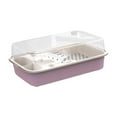 thumbnail image 5 of FITYLE Turtle Tank Reptile Habitat Multifunction Areas Bottom Drainage Tortoises Case Breeding Box Hermit Tortoise Enclosure Starter Violet, 5 of 9