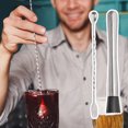 thumbnail image 1 of YAOMOBB Kitchen Essential For Home Bartending Stainless Steel Cocktail Mixing Spoon Sturdy Bar Accessories, 1 of 5