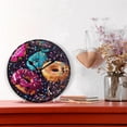 thumbnail image 2 of GZHJMY Colorful Donut Wall Clock, Silent Non Ticking 10 Inch Battery Operated Wall Clocks, Easy to Read Clock for Home Kitchen Living Room Bathroom Office Decor, 2 of 6