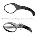 thumbnail image 3 of relayinert Bike Handlebar Mirror Bicycles Motorcycle 360-degree Mirrors Replacing Reflector Adjustable Rotating Parts Rearview Square Right 1Set, 3 of 6