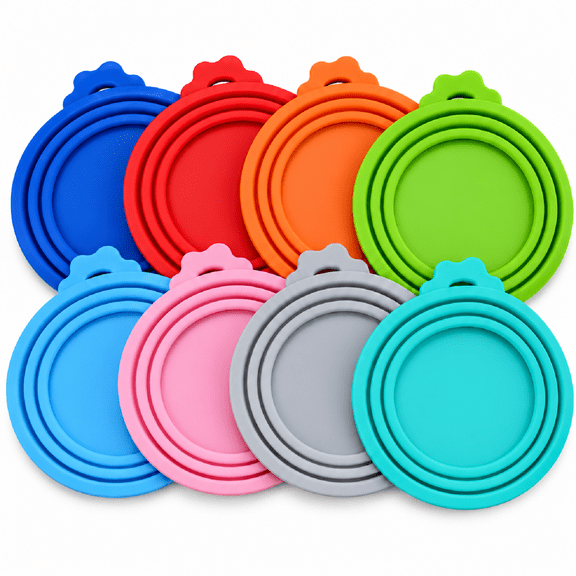 Pet Food Can Lid, 3-in-1 Food Sealing Lid, Suitable For Canned Pet Cat and Dog Food, Can Be Reused.