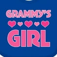 thumbnail image 4 of Inktastic Grammy's Girl Granddaughter Girls Baby Bib, 4 of 4