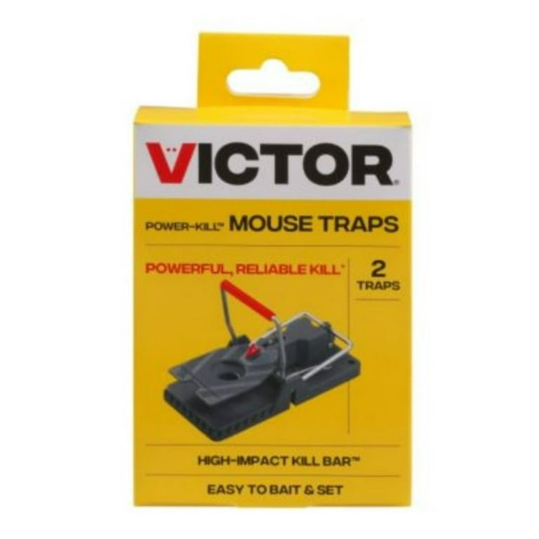Victor Power Kill Mouse Trap, 2-Pack M142S - Professional Design