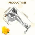 thumbnail image 6 of QenASHaing Fresh Fruit Juice Extractor, Manual Juicer Hand Press, Heavy-Duty Lemon Squeezer & Hand Juicer Squeezer with Ergonomic Grip, Easy-Clean Juicer Manual for Citrus, Orange, Lime, Pomegranate, 6 of 8
