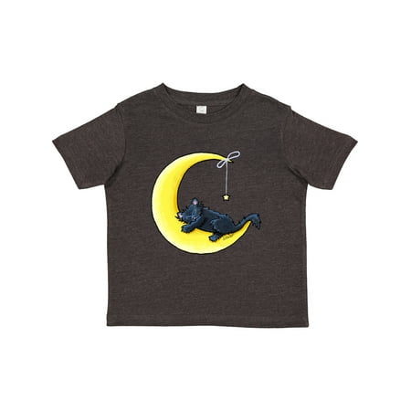 

Inktastic Black Cat Lunar Love Gift Toddler Boy or Toddler Girl T-Shirt