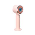 thumbnail image 1 of Monstrate Ventilador portátil 2000mAh Reemplazo de escritorio de mano Color sólido Ventiladores de refrigeración con ajustable para Electrodomésticos Rosa, 1 of 6