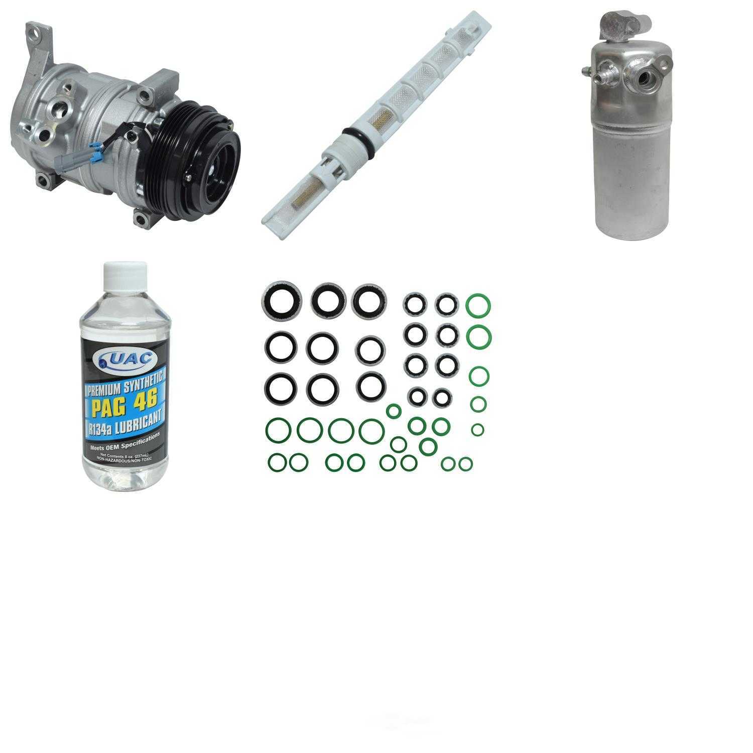 A/C Compressor and Component Kit -- Compressor Replacement Kit Fits select: 2005 CHEVROLET EXPRESS G3500, 2003-2005 CHEVROLET EXPRESS G2500