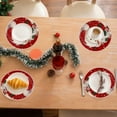 thumbnail image 4 of Christmas Placemats Set of 2 Heat Resistant Table Mats Holiday Dining Decor for Christmas Party Table Setting(C), 4 of 6