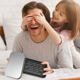 thumbnail image 4 of Dad Wallet Card Father's Day Gifts from Son Daughter Metal Engraved Wallet Card Inserts Birthday Christmas Presents for Papa Daddy-Heroes For Girls Black 04, 4 of 5