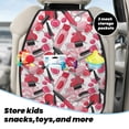thumbnail image 4 of Goofa Makeup Pattern Car Back Seat Protector for Kids (2 Pack) ,Anti-kick Storage Mat for Car Seats,Shields from Footprints, 4 of 6