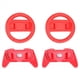thumbnail image 1 of Volante de carreras para Switch 2 JoyCons - Kit de accesorios para mando de juego redondo - con 2 ruedas, 2 empuñaduras, material ABS, 1 of 7