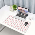 thumbnail image 5 of Bingfone Hello Rabbit Large Gaming Mouse Pad,Extended Desk Mousepad with Stitched Edges,Non-Slip Base,Water Resist Keyboard Pad for Gamer, Office & Home, 29.5 x 16 in, 5 of 6