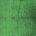thumbnail image 1 of Ahgly Company Indoor Square Oriental Emerald Green Industrial Area Rugs, 4' Square, 1 of 4