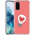 thumbnail image 1 of TalkingCase Slim Phone Case Compatible for Samsung Galaxy S20 FE 4G/5G,(Not S20),Love Bulb Pink Print,Lightweight,Flexible,Soft, USA, 1 of 7