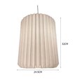 thumbnail image 3 of Sombra De Linterna Nordic Creative Paper Origami Lantern Shade Pendant Light Decor (Cilindro) Wdftyju Para estrenar, 3 of 3