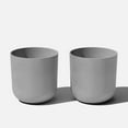 thumbnail image 1 of Veradek Mason Series Kona 15" Planter 2 Pack Grey, 1 of 8