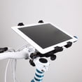 thumbnail image 1 of Monte del Soporte para Tabletas para bicicletas, Soporte para la Tableta de Bicicleta Plásstico de Aleació de Aluminio Ligero para Tableta Ios, 1 of 7