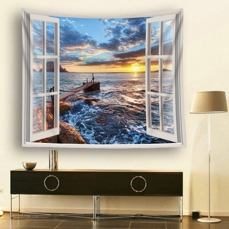 Corner wall tapestry sale