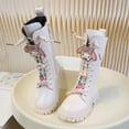 thumbnail image 3 of Sanrio Fashion Cartoon Shoes Kuromi Long Boots Winter Shoes Xmas New Year Gifts, 3 of 8
