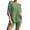 Green, variant on Short Sets for Women Ribbed Knit Loose Fit Short Sleeve Crewneck T Shirt and Shorts 2 Piece Matching Set Womens Lounge Set