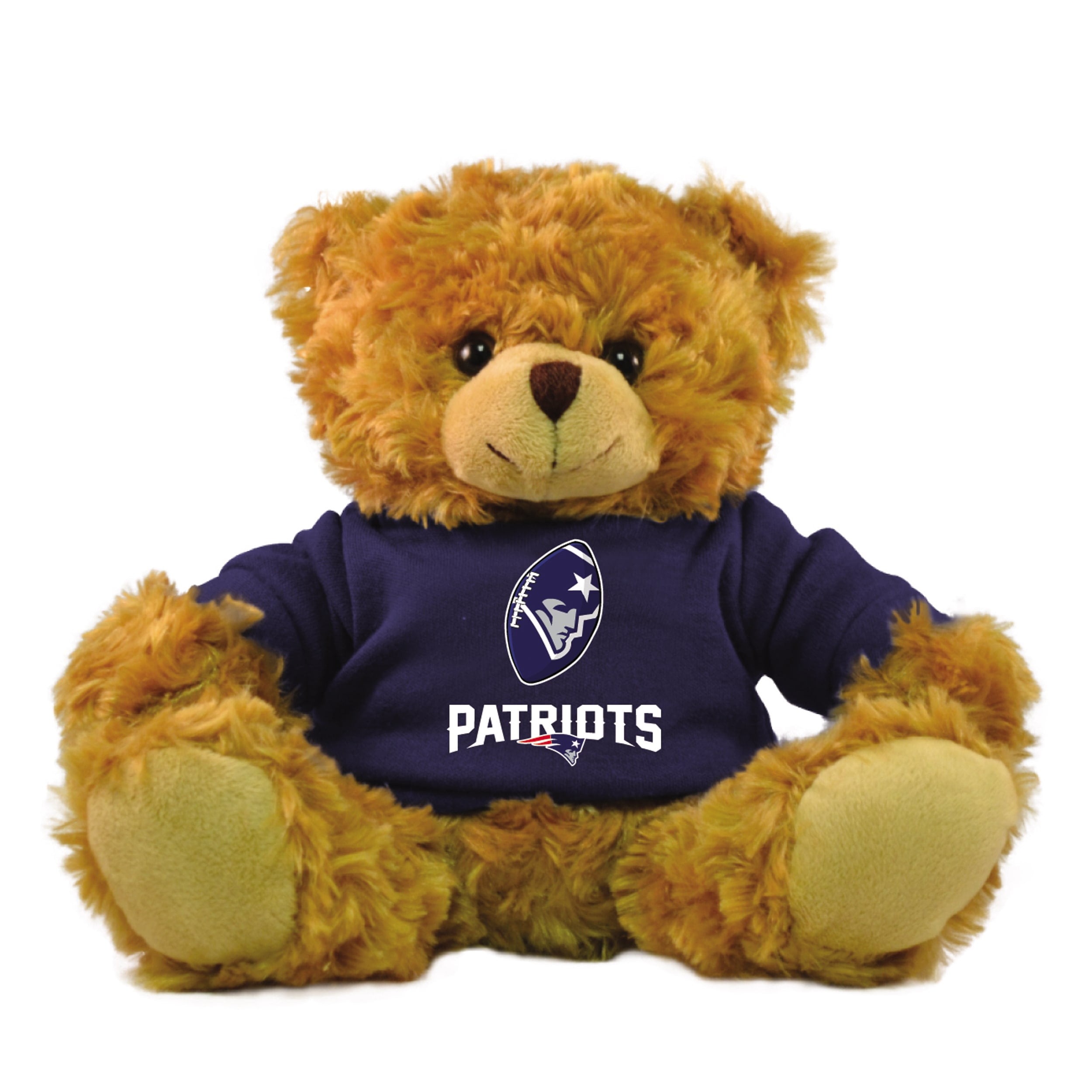 Bleacher Creatures NFL 9" Rally Men Hoodie Bear, New England Patriots by Bleacher Creatures