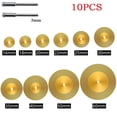 thumbnail image 4 of 10Pcs Mini Diamond Cutting Disc For Rotary Tools Tin Coated Circular Saw Blade Shenzhuyue, 4 of 11