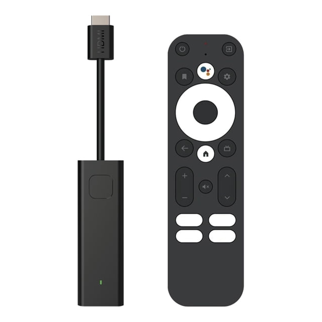 Zootealy DCOLOR GD1 Android TV Stick avec Amlogic S905Y4-B, 2 Go RAM, 16 Go Flash, AndroidTM11, AV1/H.265 Décodage, Wi-Fi Double Bande, Télécommande BT - Ensemble Complet