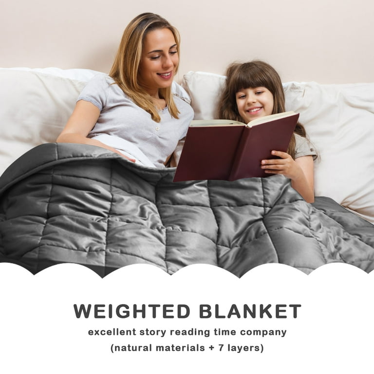 Glass beads coming online out of weighted blanket