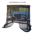 thumbnail image 2 of Double Mosquito Net Netting Cover Anti-mosquito Black Shading Durable High Quality New Outdoor Using Courtyard Products, 2 of 6