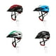 thumbnail image 5 of Advancent Casco de ciclismo con luces Bicicletas de carretera de montaña Advertencia de carga Sombrero de seguridad Bicicleta Escalada Gorras de Ciclismo Azul blanco METRO, 5 of 6