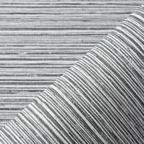 Grasscloth Textured Wallpaper Dark Gray Linen Thick 24" X 394" Fabric Contact Paper Grassweave Removable Modern Self Adhesive Wallpaper for Walls Cabinets Bedroom Liners Fireplace