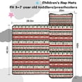 thumbnail image 5 of Red Christmas Deer and Tree Pattern Toddler Nap Mats for Kids Preschool,50"x20" Sleeping Mat Bag or Kids,Toddler Sleeping Bag,Toddler Nap Mat or Daycare, 5 of 6