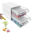 thumbnail image 4 of MesaSe Detachable Storage Box 1/2 Layer Storage Container for Painting Accessories, 4 of 10