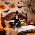 thumbnail image 4 of Halloween Decoration Witch Hanging Ornaments for Small Tree, Cute Holiday Party Indoor Home Decor, 4 of 6