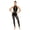 Black, variant on Women Rhythmic Gymnastics Leotard Halter Backless Sequin Performance Competition Unitard for Sports Black S