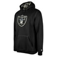 thumbnail image 2 of Men's New Era Black Las Vegas Raiders 3rd Down Plaid Pullover Hoodie, 2 of 3