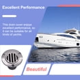 thumbnail image 3 of Becaristey Bateau Vidange Couvercle d'Installation Simple Drainage Lisse Pratique 1"(25mm), 3 of 6