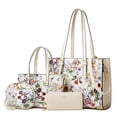 thumbnail image 1 of Set de bolsos Lovematch bolso de mano de piel sintética para mujer, 1 of 6