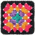 thumbnail image 2 of Red Heart® All In One Granny Square™ #4 Worsted (Medium) Acrylic Yarn 8.8oz/250g 417 Yards, 2 of 9