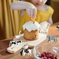 thumbnail image 3 of Animal Figures Toy Set Realistic Animal Animal Model Plastic Educational Farm Animal Toys Hand-painted Small Sea Animal Statues Mini Penguin Animal Figures Educational Sets for Toddler Ki, 3 of 6