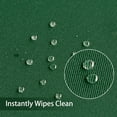 thumbnail image 3 of 210GSM Rectangle Table Cloth - Heavy Duty Water Resistance Microfiber Tablecloth, Decorative Fabric Table Cover for Outdoor and Indoor Use (Blackish Green, 60 x 120 Inch), 3 of 6