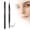 Black, variant on 2 in 1 Magic Eyebrow Pencil, 2025 New 4-Tipped Precise Brow Pen Tattoo Pencil Contouring Pen, 3D Waterproof Microblading Eyebrow Pencil for Natural Makeup Last All Day (Light Brown)