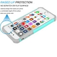 thumbnail image 3 of Coques pour iPhone 8 / iPhone 7, Étui Robuste pour iPhone 7, 8, Caoutchouc Absorbant les Chocs & Plastique Résistant aux Rayures Pare-Chocs Robuste Étui de Téléphone Rigide, 3 of 4